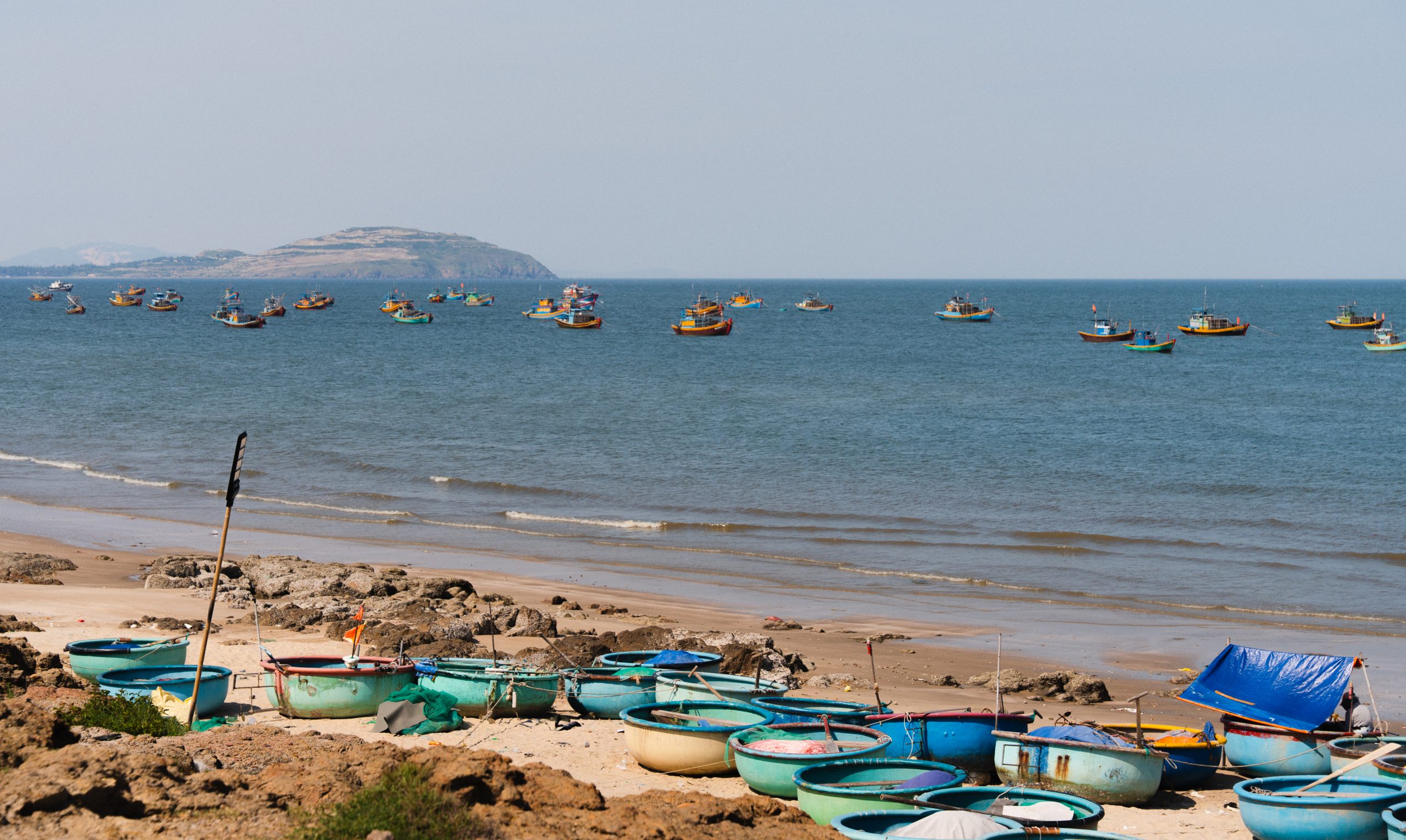 « La plage des pêcheurs » - Mui Né, Vietnam (sud), 2024.