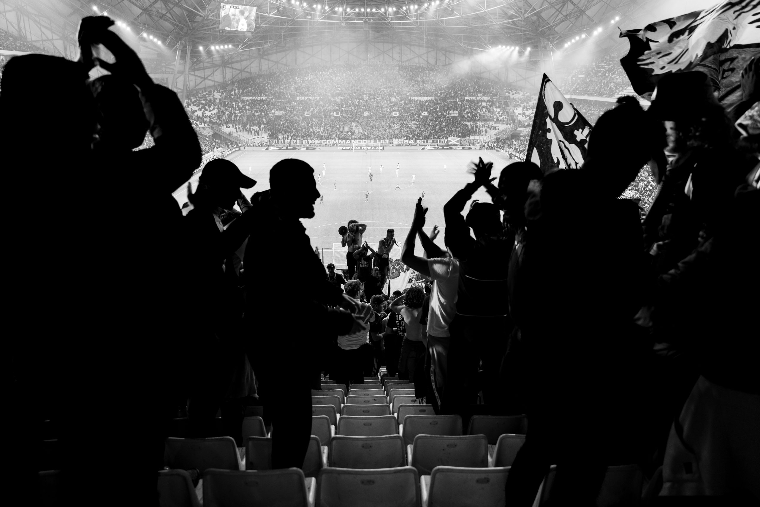 « Le passage » - Orange Vélodrome, Marseille, 2024.